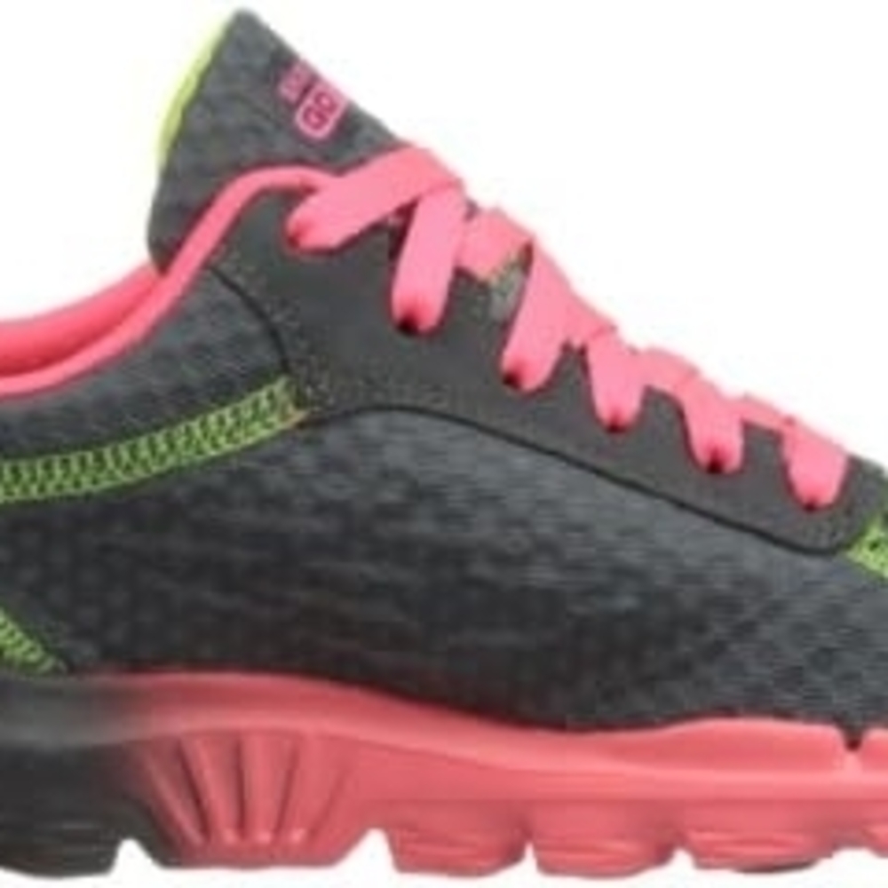 Sketchers Athletic Shoes - Energizing Pink and Gray